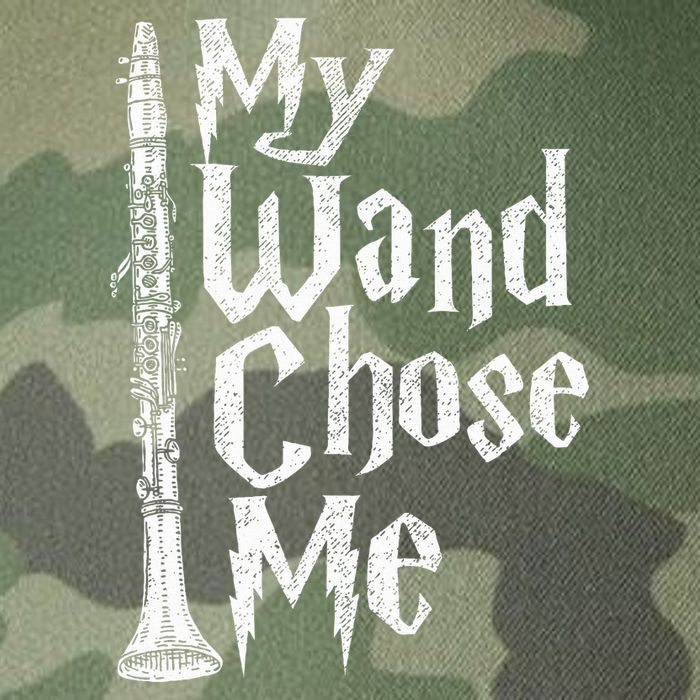 My Wand Chose Me Clarinet Player Clarinetist Music Lover Legacy Tie Dye Trucker Hat