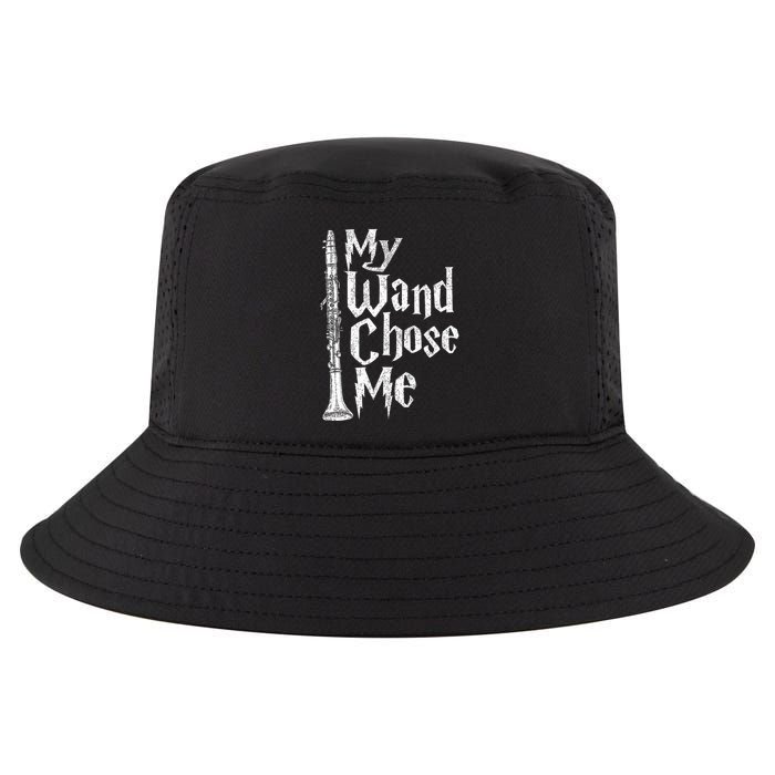 My Wand Chose Me Clarinet Player Clarinetist Music Lover Cool Comfort Performance Bucket Hat
