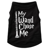 My Wand Chose Me Clarinet Player Clarinetist Music Lover Doggie Tank