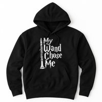 My Wand Chose Me Clarinet Player Clarinetist Music Lover Hoodie