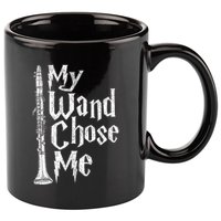My Wand Chose Me Clarinet Player Clarinetist Music Lover 11oz C Handle Ceramic Mug