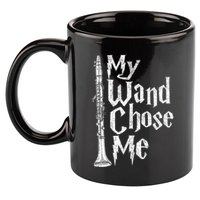 My Wand Chose Me Clarinet Player Clarinetist Music Lover 11oz C Handle Ceramic Mug