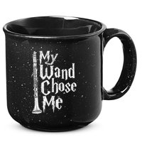 My Wand Chose Me Clarinet Player Clarinetist Music Lover 15oz Campfire Ceramic Mug