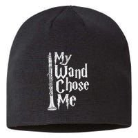 My Wand Chose Me Clarinet Player Clarinetist Music Lover Sustainable Beanie