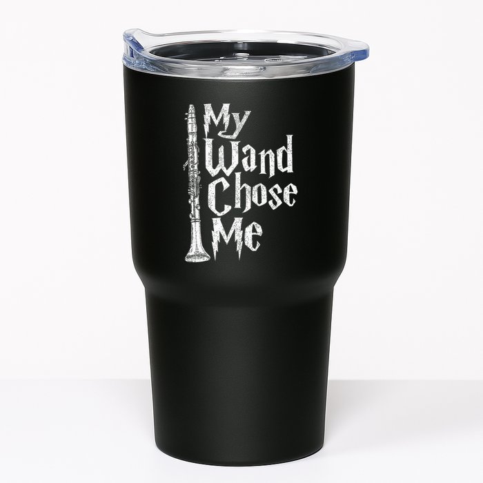 My Wand Chose Me Clarinet Player Clarinetist Music Lover Tumbler
