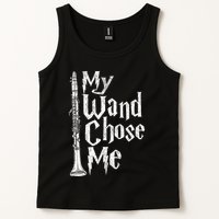 My Wand Chose Me Clarinet Player Clarinetist Music Lover Tank Top