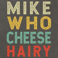 Mike Who Cheese Hairy Funny Humor Embarrassing Cotton Canvas Backpack