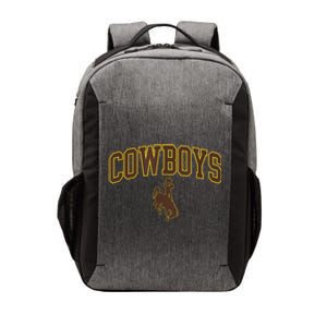 Mens Wyoming Cowboys Apparel Cowboys Arch & Logo Vector Backpack