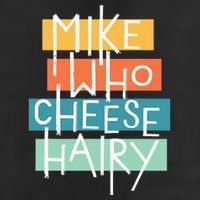 Mike Who Cheese Hairy Chest Man Gag Outfit Adult 7 Panel Mesh Trucker Snapback Hat
