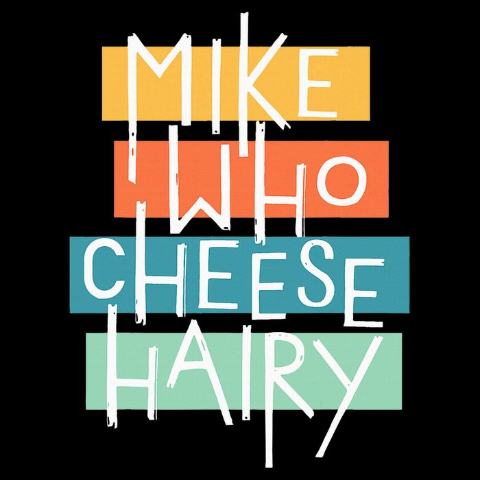 Mike Who Cheese Hairy Chest Man Gag Outfit Adult Cooling Performance Crew T-Shirt