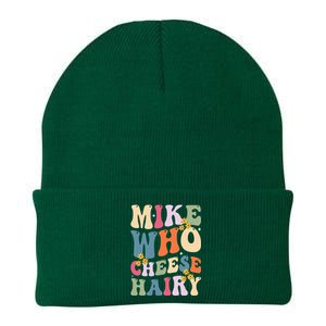 Mike Who Cheese Hairy Funny Sarcastic Knit Cap Winter Beanie