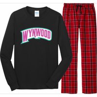 Miami Wynwood District For Tourist & Miami Locals Long Sleeve Pajama Set