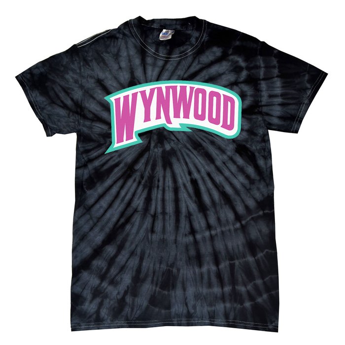 Miami Wynwood District For Tourist & Miami Locals Tie-Dye T-Shirt