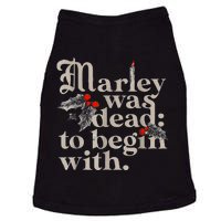 Marley Was Dead To Begin With Funny Novelty Doggie Tank