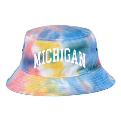 Michigan Worn Design Classic Tie Dye Newport Bucket Hat