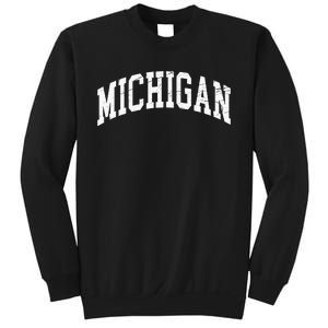 Michigan Worn Design Classic Sweatshirt