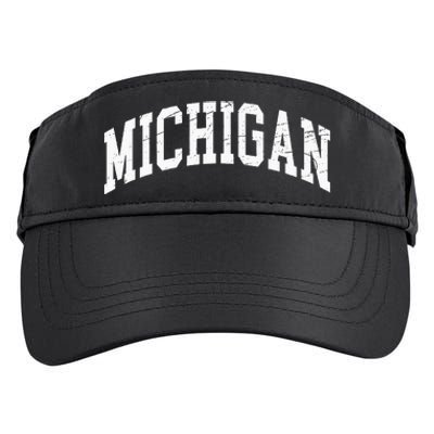 Michigan Worn Design Classic Adult Drive Performance Visor