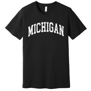 Michigan Worn Design Classic Premium T-Shirt