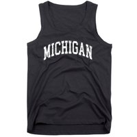 Michigan Worn Design Classic Tank Top