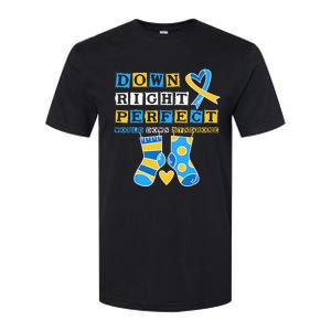 March World Down Syndrome Day Awareness Socks Softstyle CVC T-Shirt