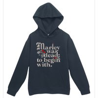 Marley Was Dead To Begin With Funny Novelty Urban Pullover Hoodie