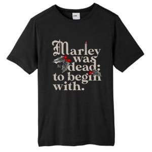 Marley Was Dead To Begin With Tall Fusion ChromaSoft Performance T-Shirt