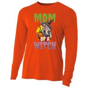 Mom Witch Design Halloween Witch Gift Cooling Performance Long Sleeve Crew