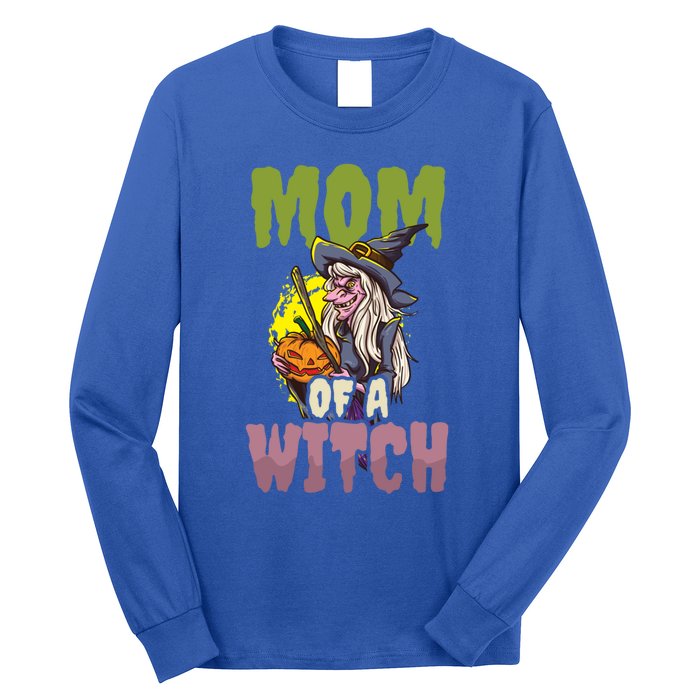 Mom Witch Design Halloween Witch Gift Long Sleeve Shirt