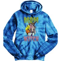 Mom Witch Design Halloween Witch Gift Tie Dye Hoodie