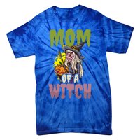 Mom Witch Design Halloween Witch Gift Tie-Dye T-Shirt