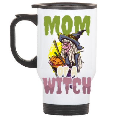 Mom Witch Design Halloween Witch Gift Stainless Steel Travel Mug