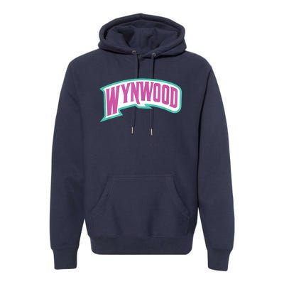 Miami Wynwood Design District For Tourist & Miami Locals Premium Hoodie