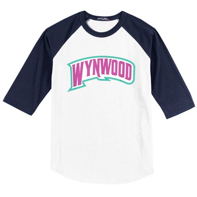 Miami Wynwood Design District For Tourist & Miami Locals Baseball Sleeve Shirt