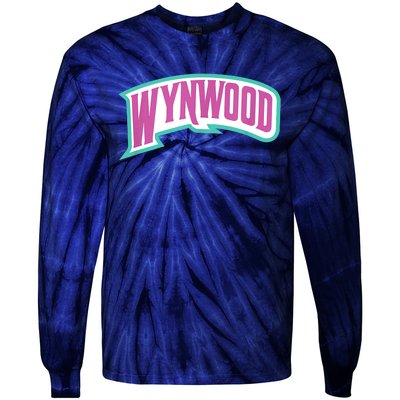 Miami Wynwood Design District For Tourist & Miami Locals Tie-Dye Long Sleeve Shirt