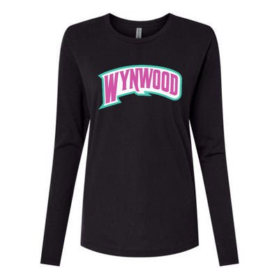 Miami Wynwood Design District For Tourist & Miami Locals Womens Cotton Relaxed Long Sleeve T-Shirt