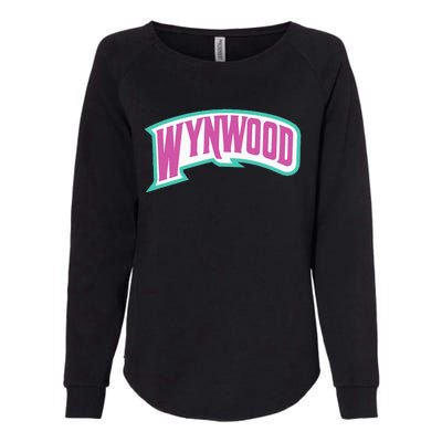 Miami Wynwood Design District For Tourist & Miami Locals Womens California Wash Sweatshirt