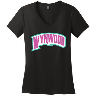 Miami Wynwood Design District For Tourist & Miami Locals Women's V-Neck T-Shirt