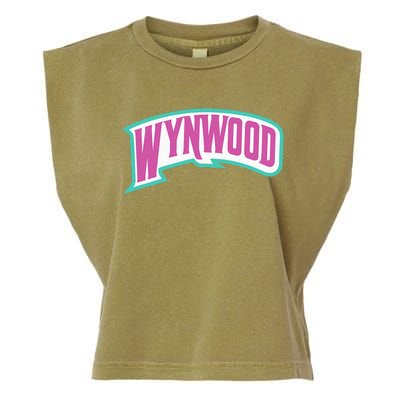 Miami Wynwood Design District For Tourist & Miami Locals Garment-Dyed Women's Muscle Tee