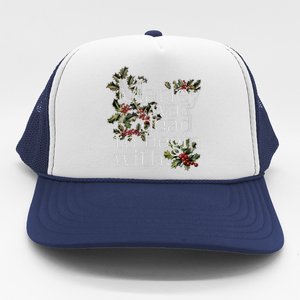 Marley Was Dead To Begin With Funny Novelty Christmas Trucker Hat