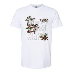 Marley Was Dead To Begin With Funny Novelty Christmas Softstyle CVC T-Shirt