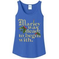 Marley Was Dead To Begin With Ladies Essential Tank