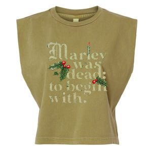 Marley Was Dead To Begin With Garment-Dyed Women's Muscle Tee