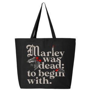 Marley Was Dead To Begin With 25L Jumbo Tote