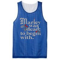 Marley Was Dead To Begin With Mesh Reversible Basketball Jersey Tank