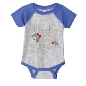 Marley Was Dead To Begin With Infant Baby Jersey Bodysuit