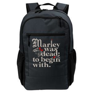 Marley Was Dead To Begin With Daily Commute Backpack