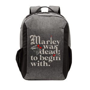 Marley Was Dead To Begin With Vector Backpack