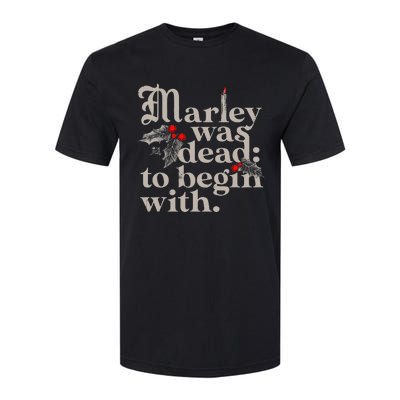 Marley Was Dead To Begin With Softstyle CVC T-Shirt