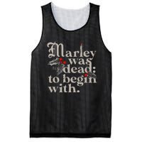 Marley Was Dead To Begin With Mesh Reversible Basketball Jersey Tank