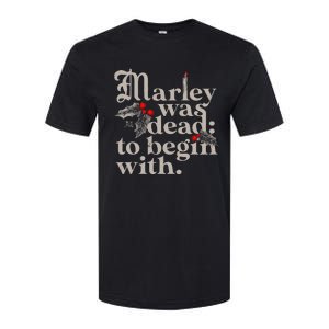 Marley Was Dead To Begin With Softstyle CVC T-Shirt